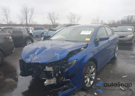 2015 Chrysler 200 S из США, поврежденный, VIN 1C3CCCBB6FN750166